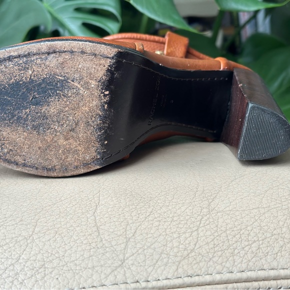 Rachel Zoe cognac boots 5” heel - Picture 5 of 7